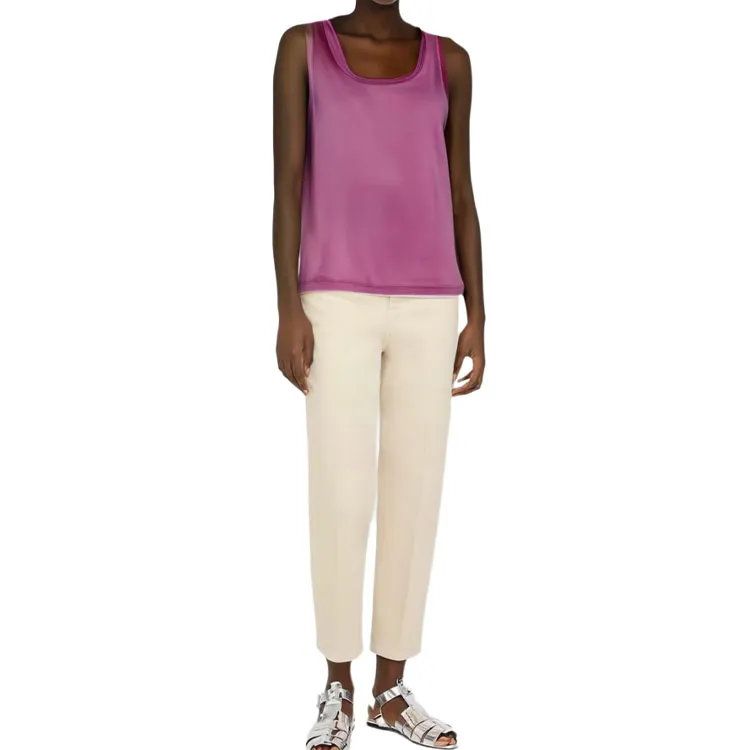 TOM FORD Logo Patch Sleeveless Tank Top-2