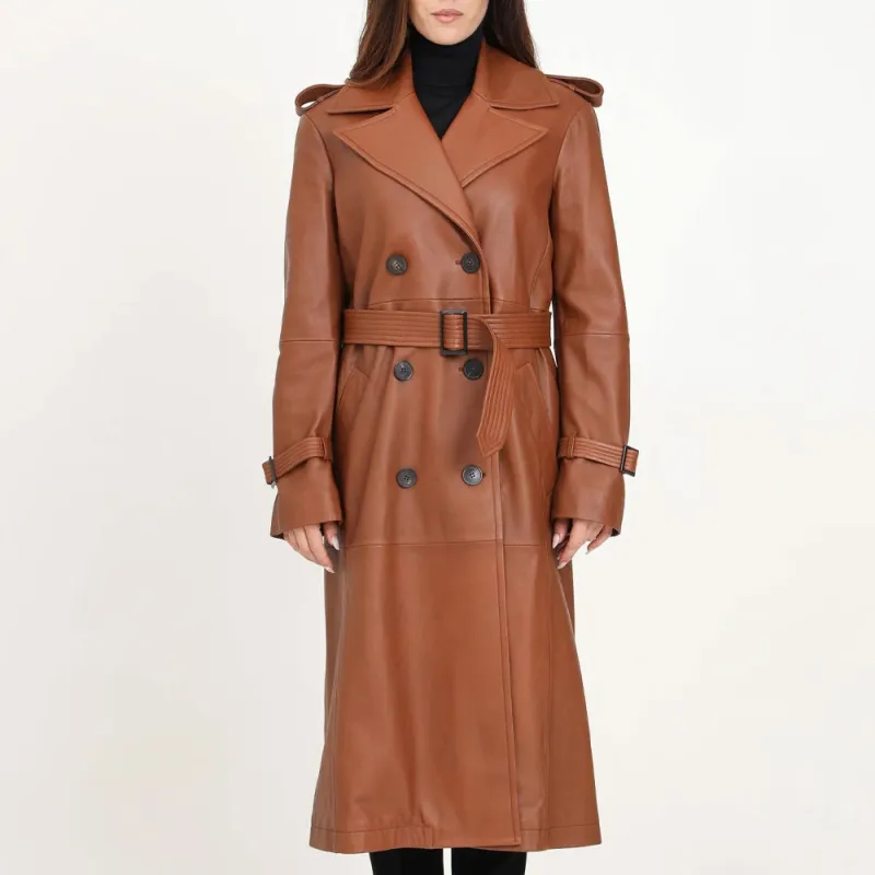 MaxMara Double Breasted Belted Coat-2