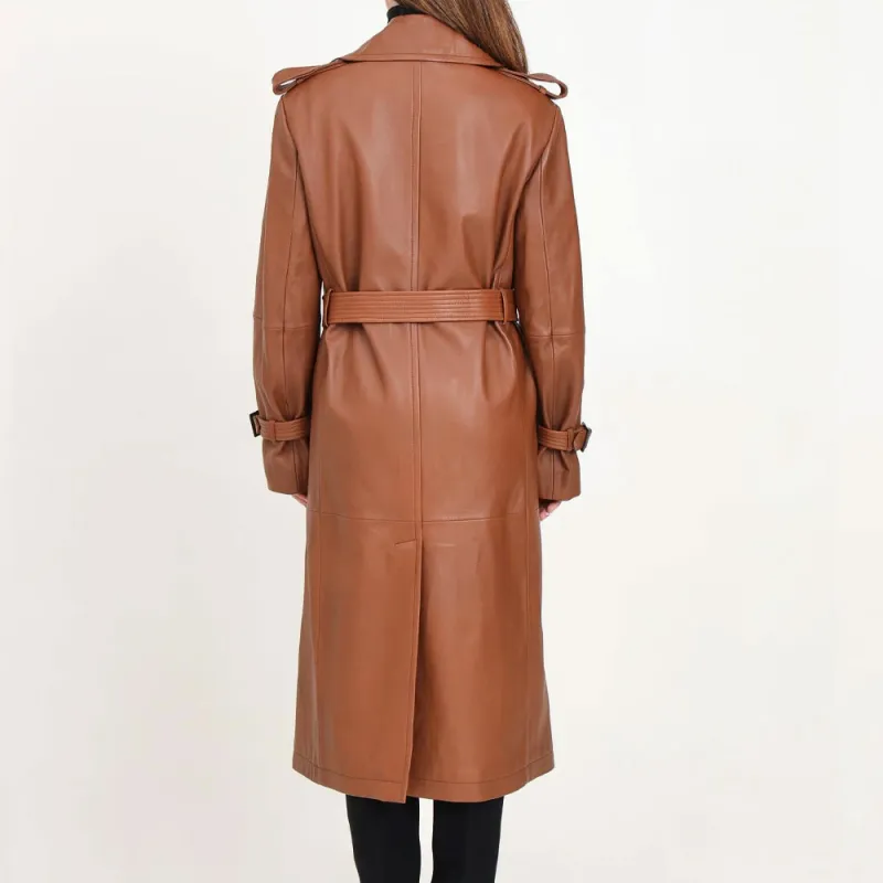 MaxMara Double Breasted Belted Coat-3