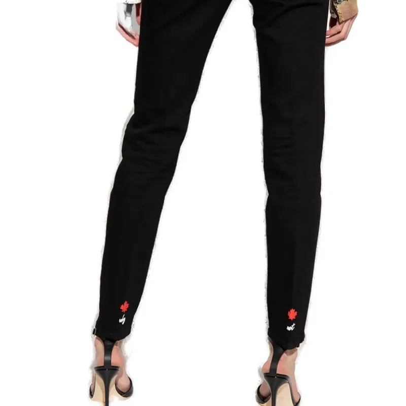 DSQUARED 2 Jennifer Tapered Jeans-4