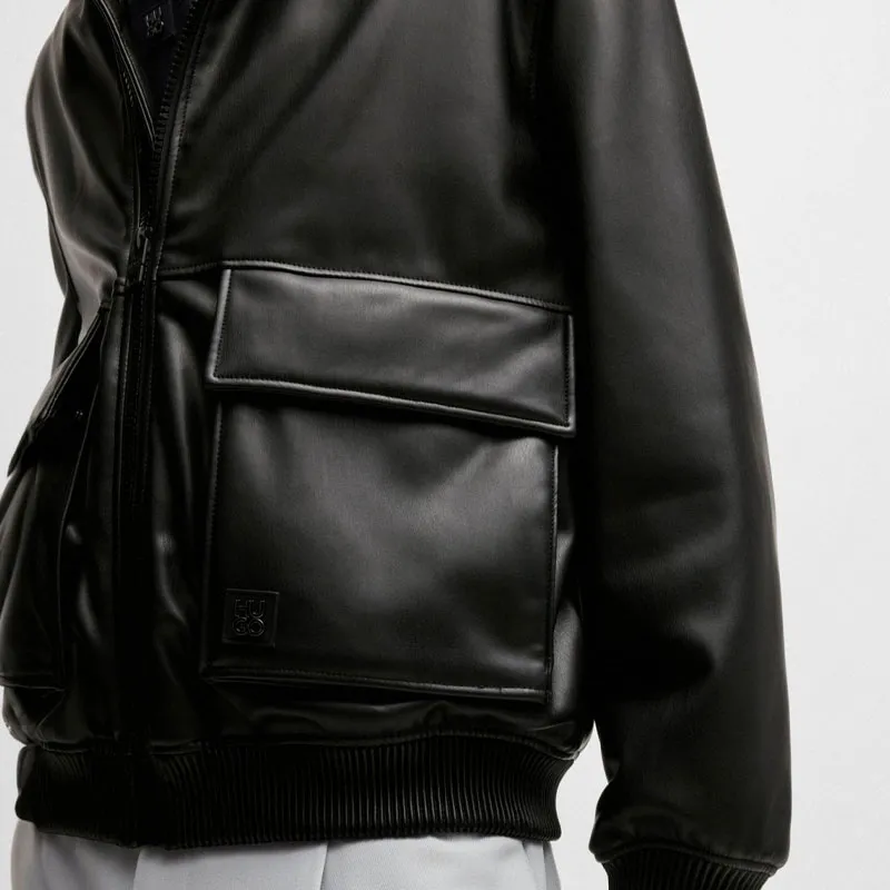 HUGO BOSS Puffer Jacket Men's Black-4