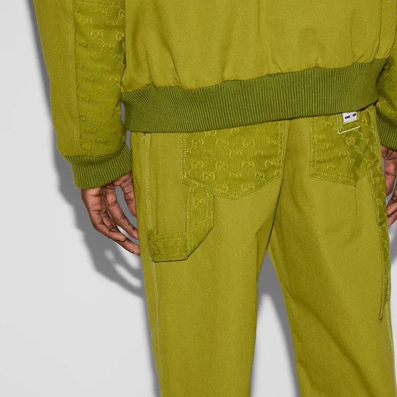 GUCCI Casual Pants Men's Olive Green-6