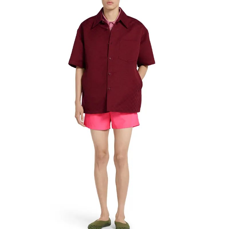 GUCCI Oversize Gg Short Sleeve Shirt-3
