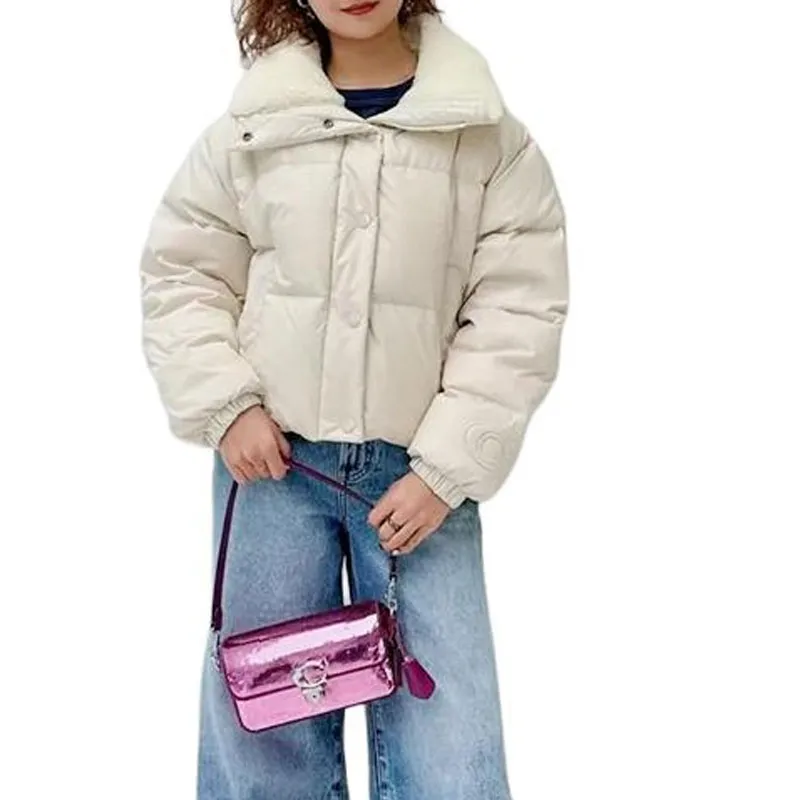 COACH FW23 Puffer Jacket Women's Ivory White-2