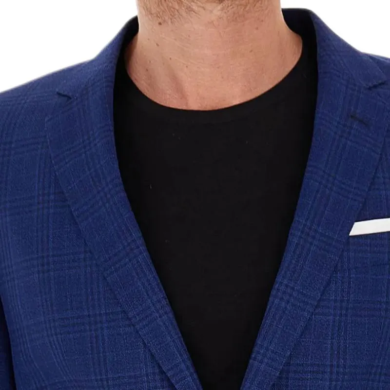 HUGO BOSS Plaid pattern Blazer-3