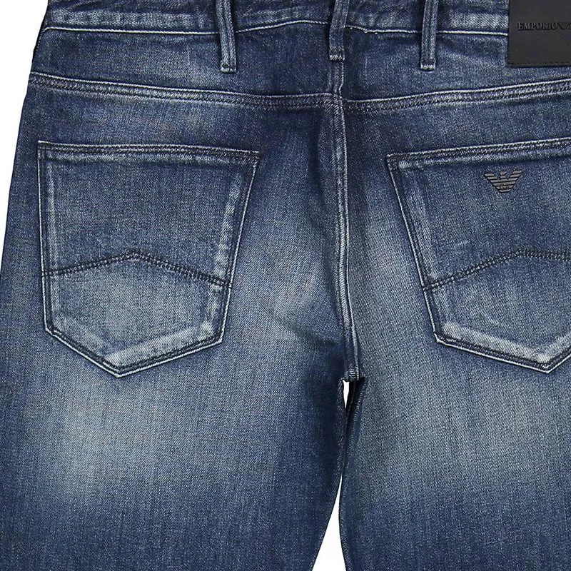 EMPORIO ARMANI Jeans Men Blue-4