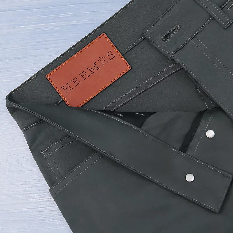 HERMES Jeans Men Blue-3