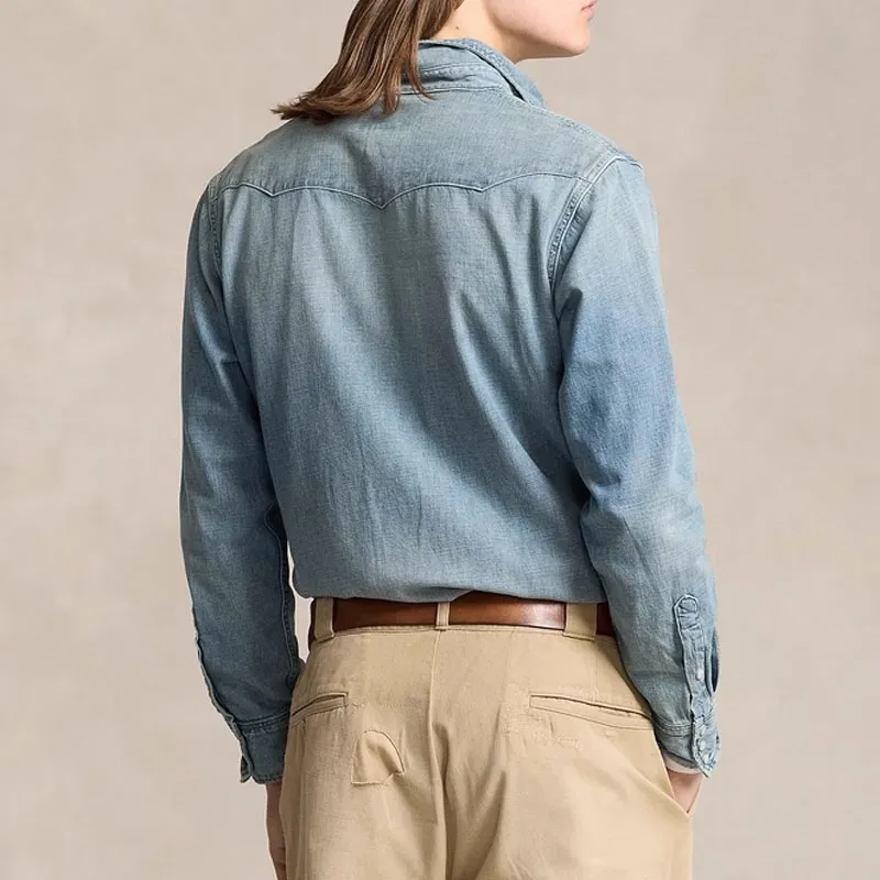 Polo Ralph Lauren SS20 Shirt Men's Blue-2
