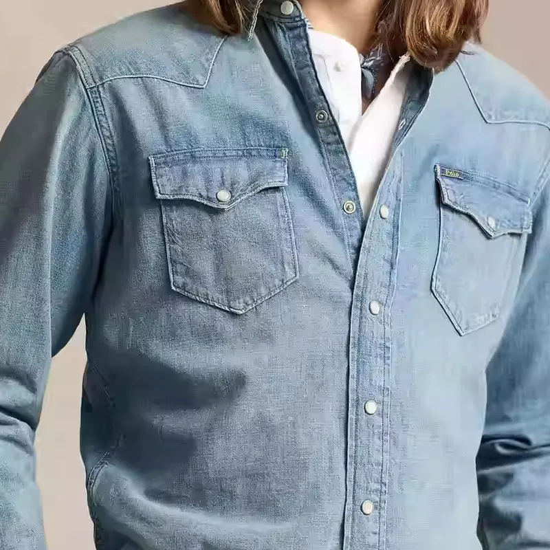 Polo Ralph Lauren SS20 Shirt Men's Blue-3
