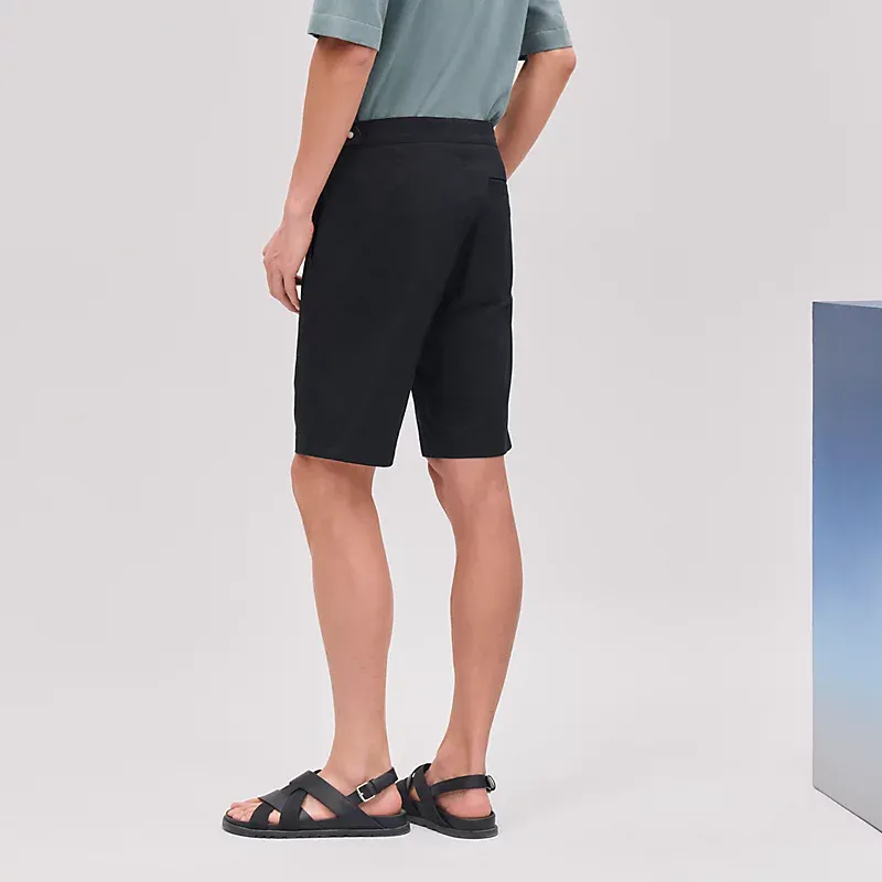 HERMES Casual Shorts Men's Black-1