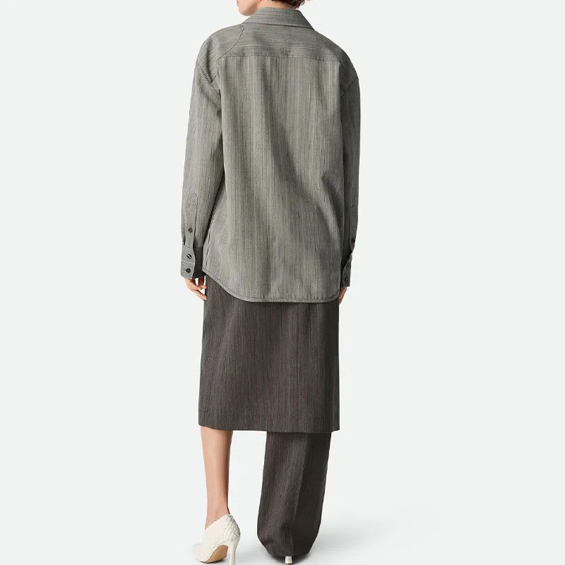 Bottega Veneta SS25 Shirt Women's Rattan River-2