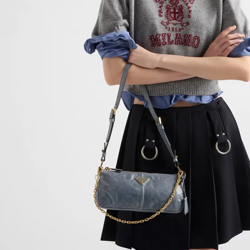 PRADA Pleated Mini Skirt-3
