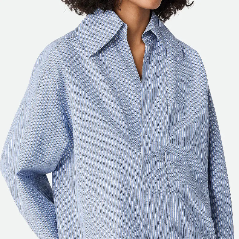 Bottega Veneta SS25 Shirt Women's Blue-4