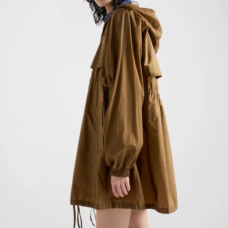 PRADA Lightweight Re nylon Raincoat-3