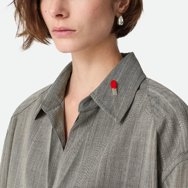 Bottega Veneta SS25 Shirt Women's Rattan River-4