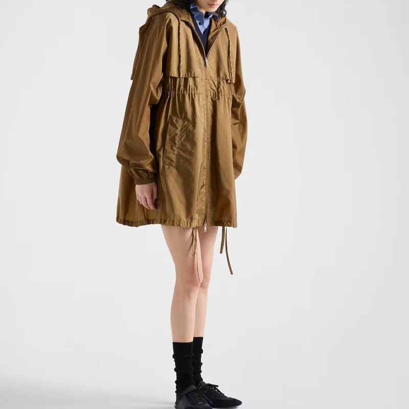 PRADA Lightweight Re nylon Raincoat-1