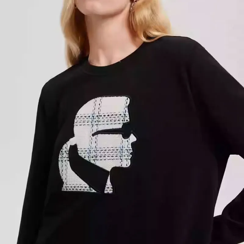 KARL LAGERFELD SS22 Sweatshirt Women's Black-5