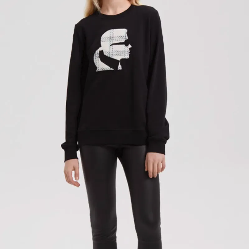 KARL LAGERFELD SS22 Sweatshirt Women's Black-4