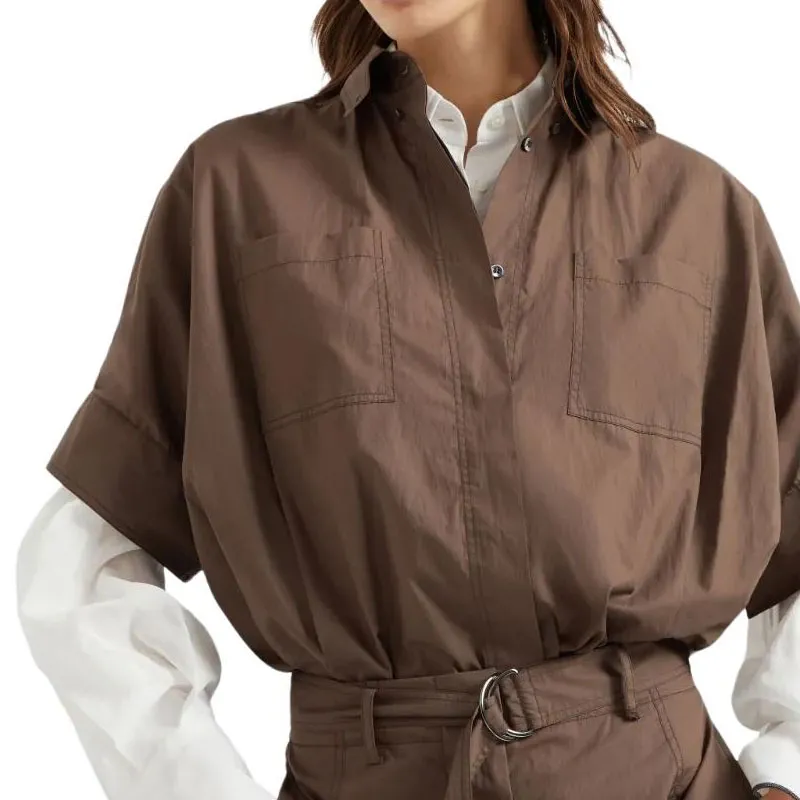 Brunello Cucinelli Poplin Jumpsuit-5