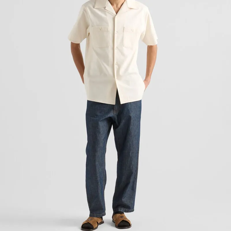 PRADA Chambray Pants-1