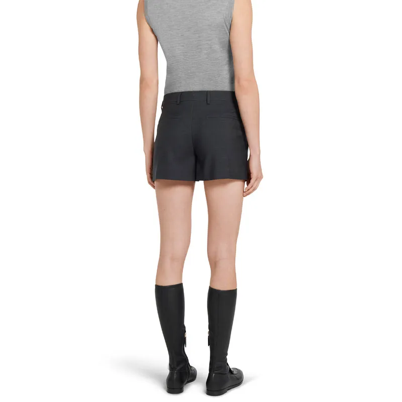 GUCCI SS25 Casual Shorts Women's Gray-2