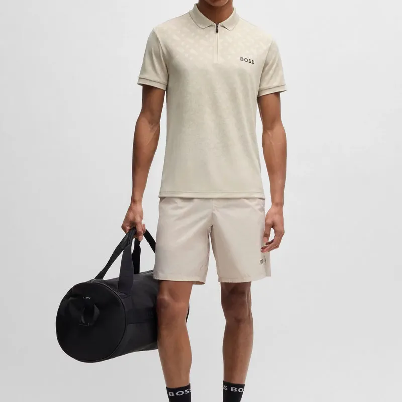HUGO BOSS Polo Shirt Men's Light Beige-3