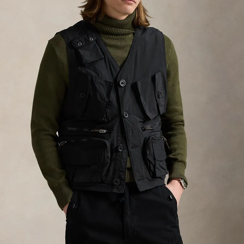 Polo Ralph Lauren Vest Men's Black-1