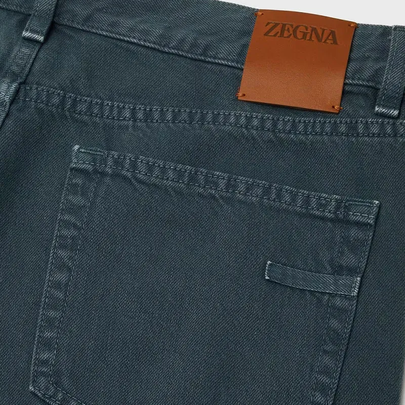 Ermenegildo Zegna Roccia Washed Jeans-1