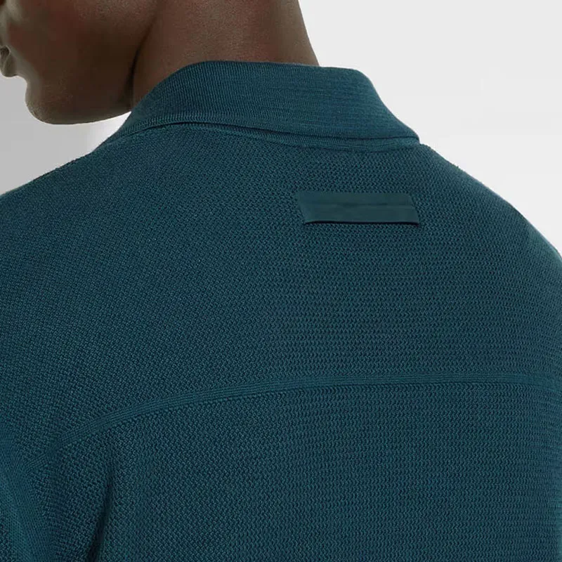 Ermenegildo Zegna Long Sleeved Knitted Shirt-4