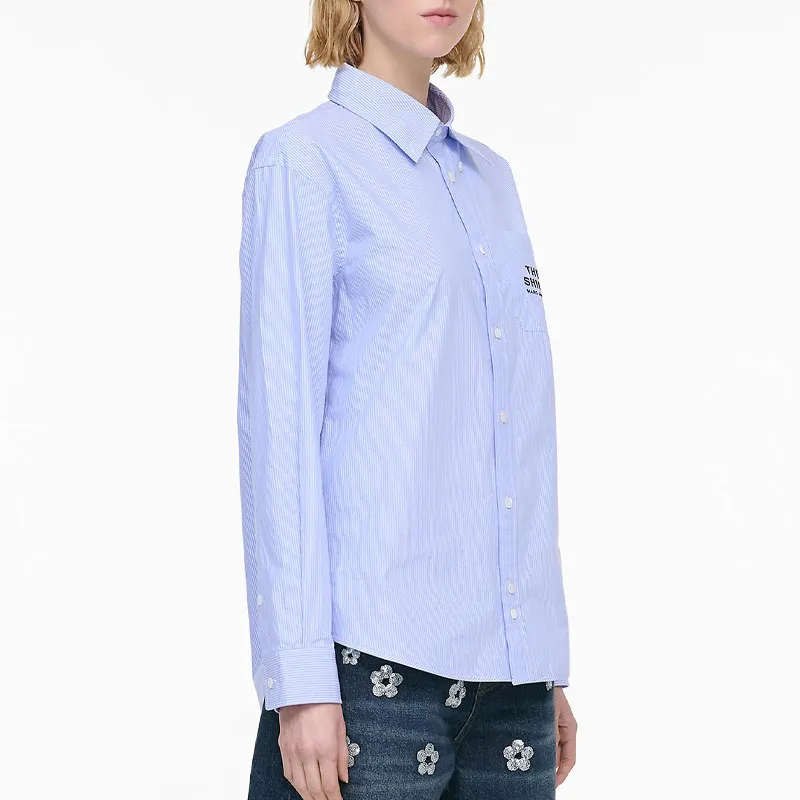 MARC JACOBS The Striped Long Sleeved Shirt-4