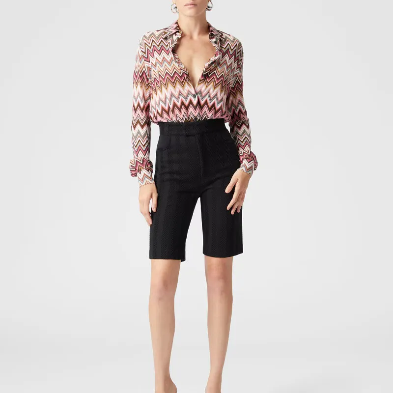 MISSONI Chevron Raschel Shirt-1