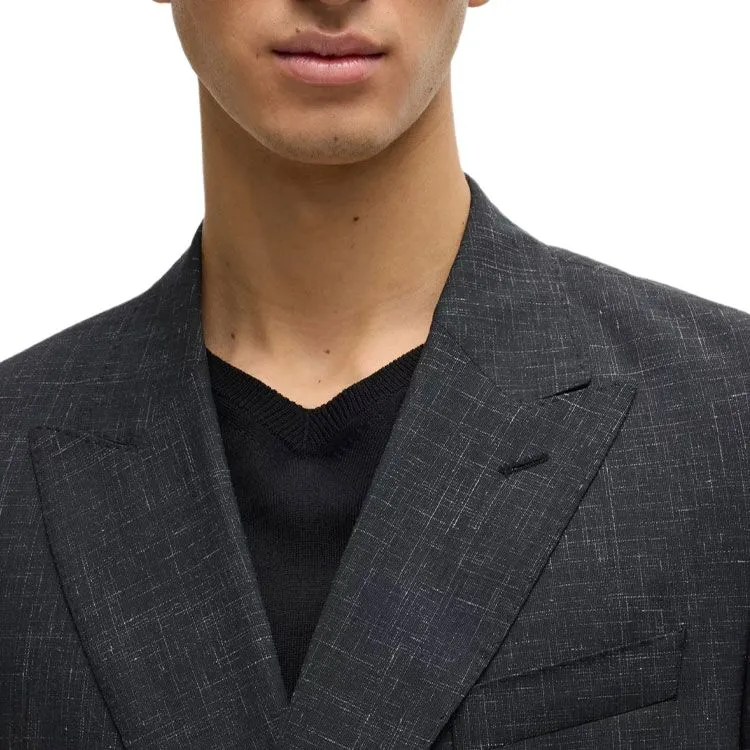 HUGO BOSS Business Suit Men's Gray-7