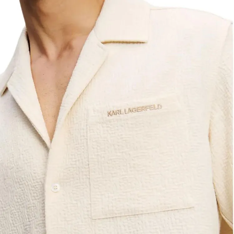 KARL LAGERFELD / Karl Lagerfeld Jeans Short sleeve Bambula Shirt-5
