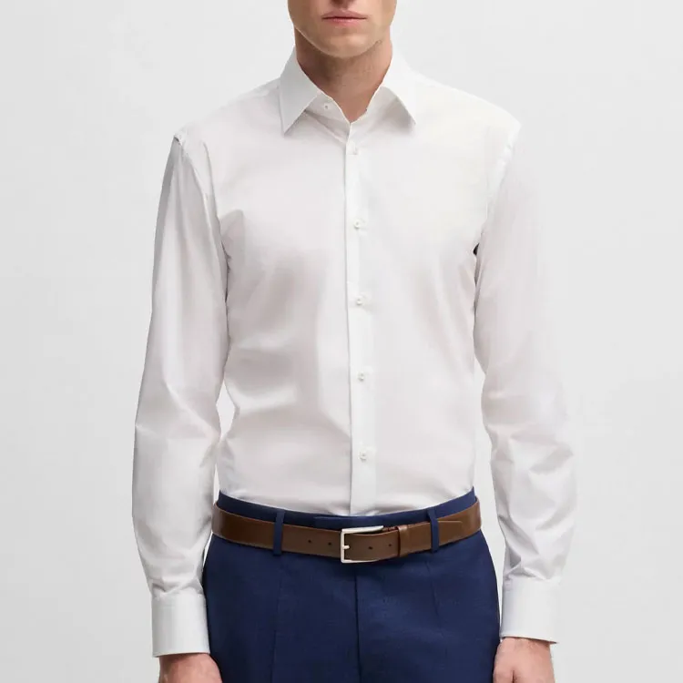 HUGO BOSS Shirts Men White-1