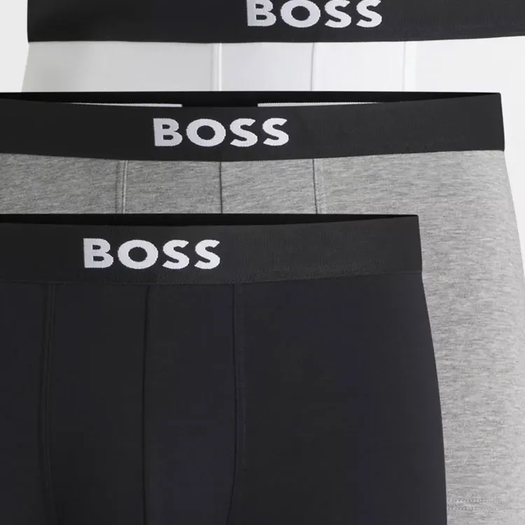 HUGO BOSS Logo waistband Boxers Pack Of Three-1