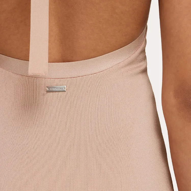 Ferragamo Knitted Halterneck Midi Dress-4
