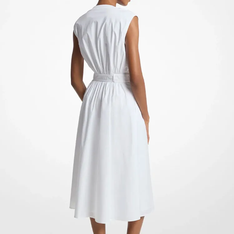 MICHAEL KORS Sleeveless Dress Women's White-3