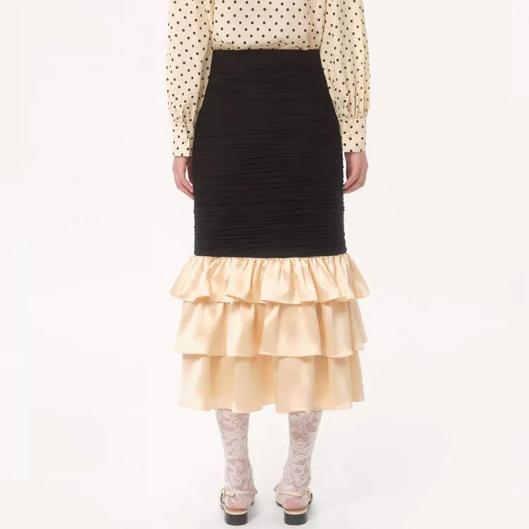 Valentino Georgette Midi Skirt-2