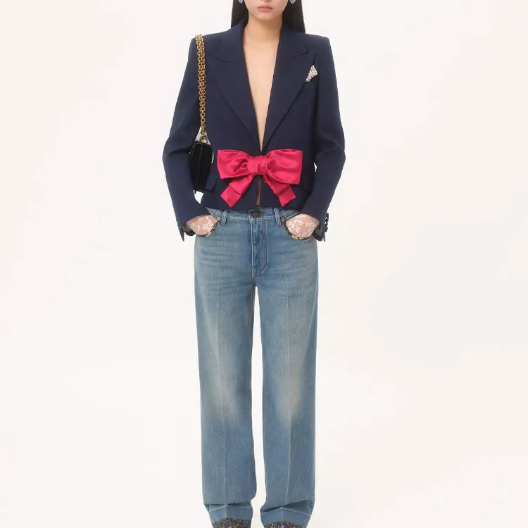 Valentino Single breasted Blazer-4