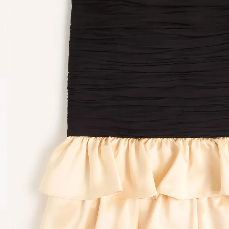 Valentino Georgette Midi Skirt-5