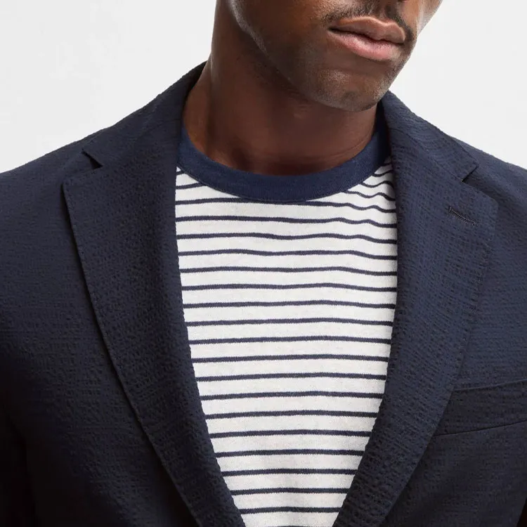 HUGO BOSS Business Suit Coat Men's Dark Blue-4