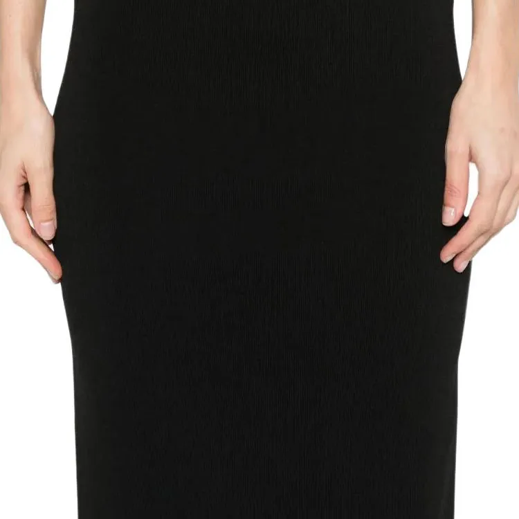 MaxMara Ribbed Midi Skirt-4
