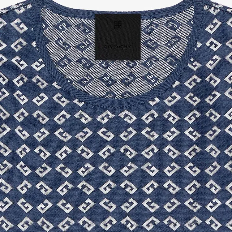 Givenchy Monogram 72 jacquard Crop Top-4