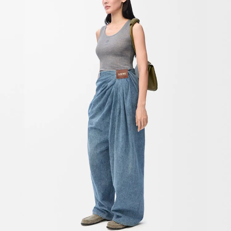 LOEWE Anagram Tank Top 'Grey Melange'-3
