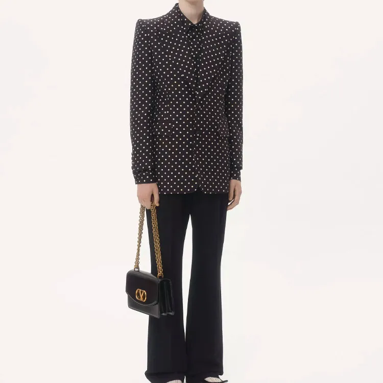 Valentino Plusdepois print Silk Shirt-4