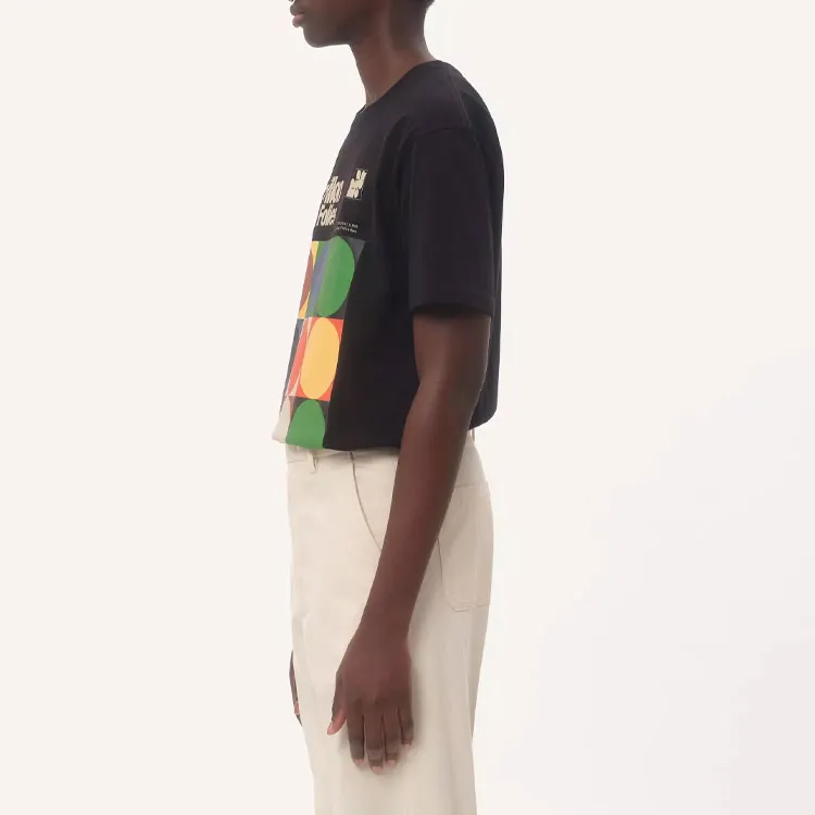 Valentino SS25 Pavillon Des Folies T Shirt Men's Black-3
