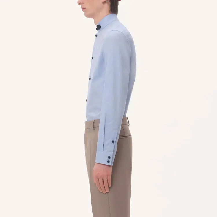 Valentino Shirts Men Blue-3