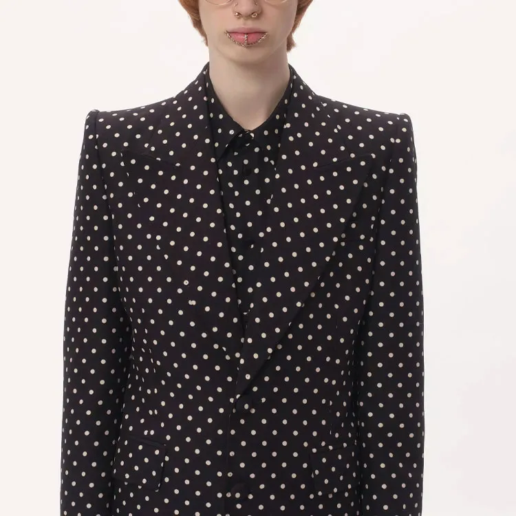 Valentino Plusdepois print Silk Shirt-6