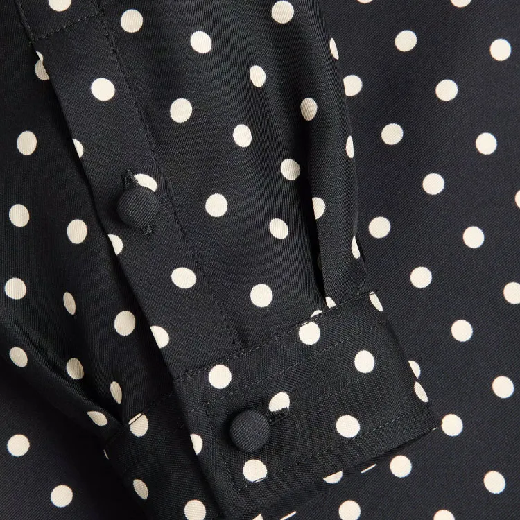 Valentino Plusdepois print Silk Shirt-8