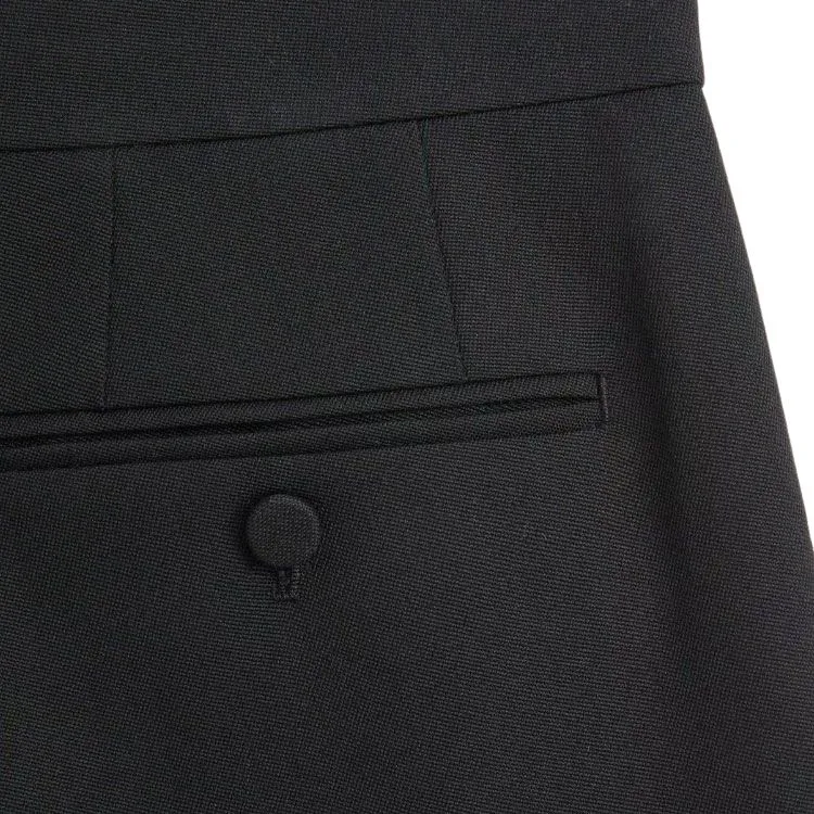 Valentino Pleated Straight Leg Pants-6